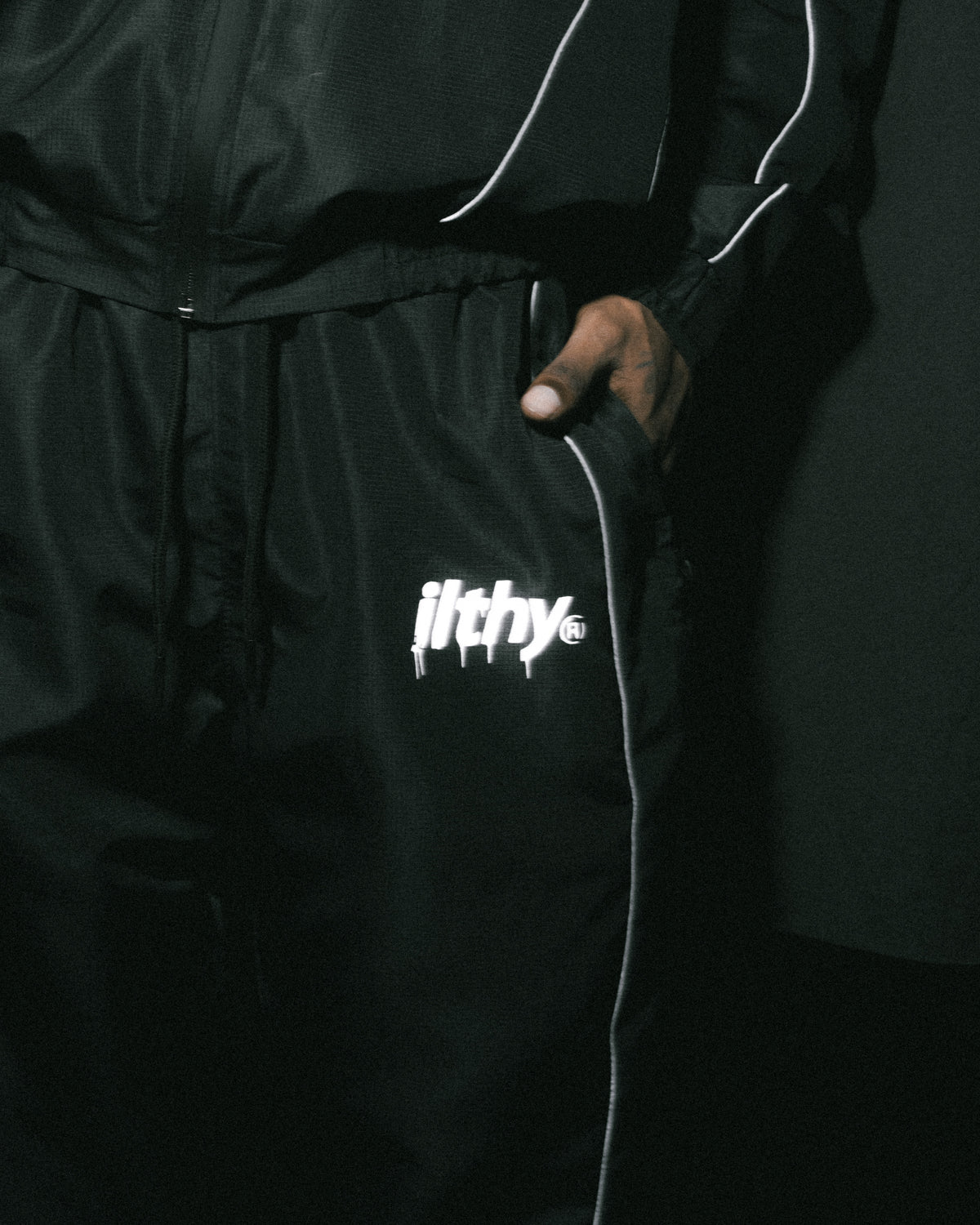 ILTHY® Reflective Track Pants