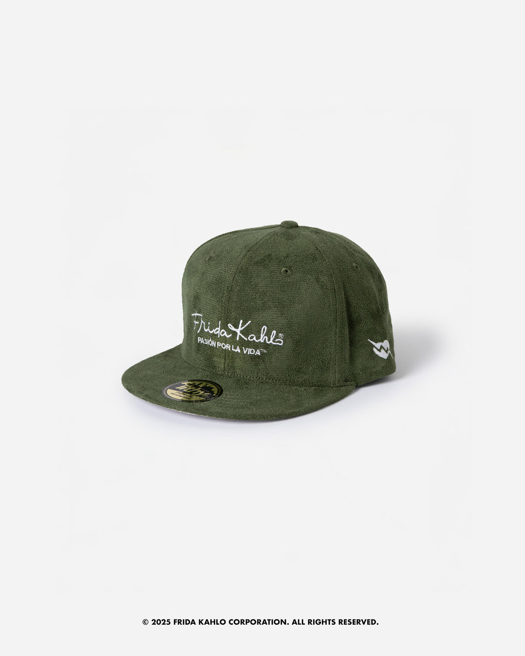 Frida Kahlo Floral Corduroy Cap