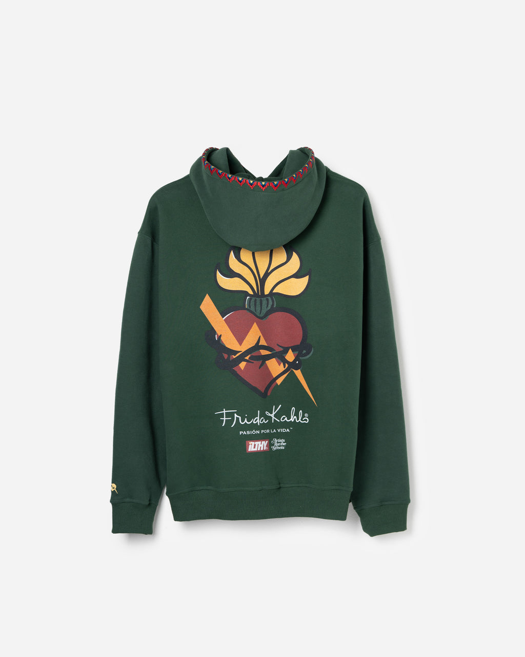 Frida Kahlo Pasión Por La Vida Forest Hoodie (Pre-Order)