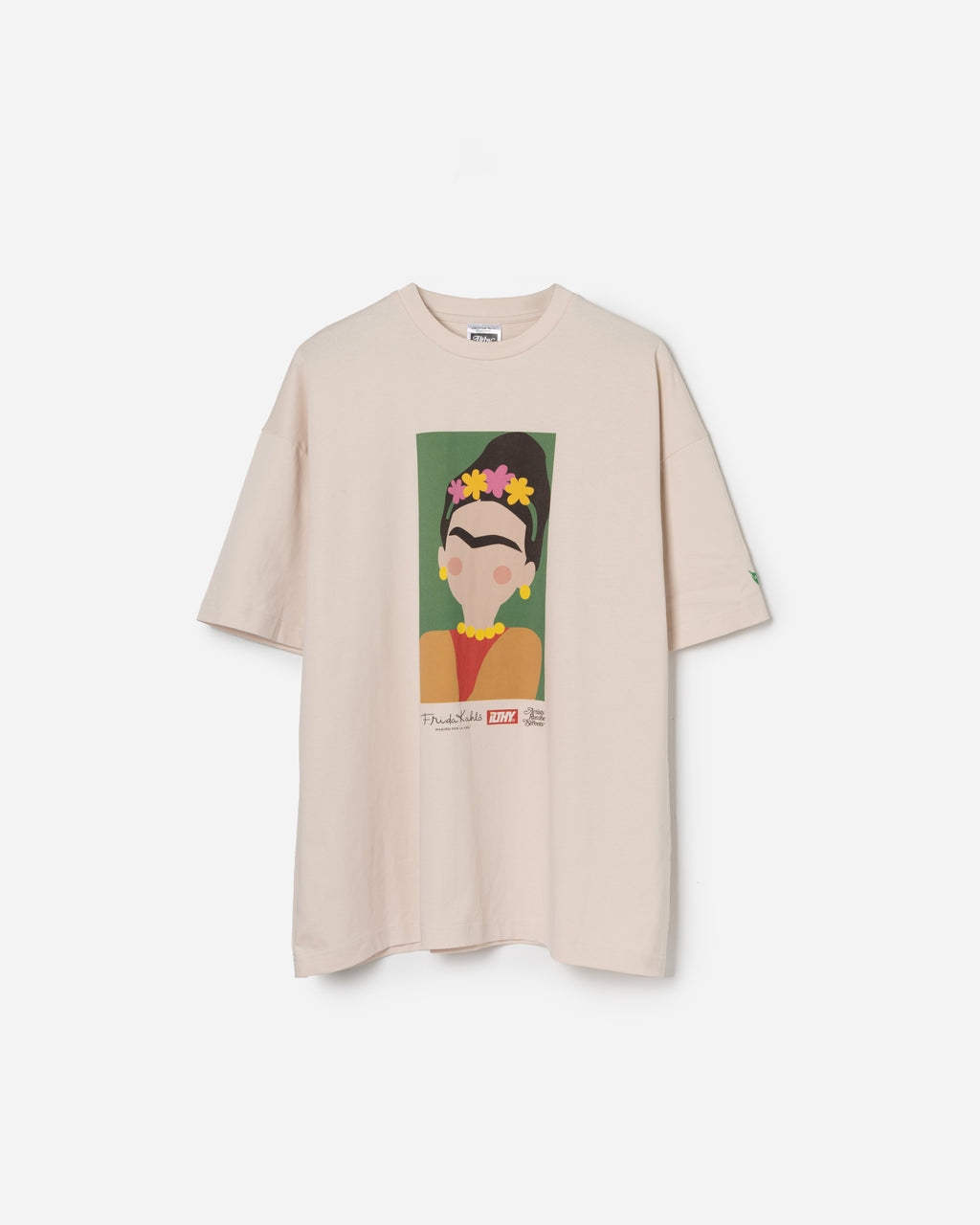 Frida Kahlo Abstract Portrait Cream T-Shirt (Pre-Order)