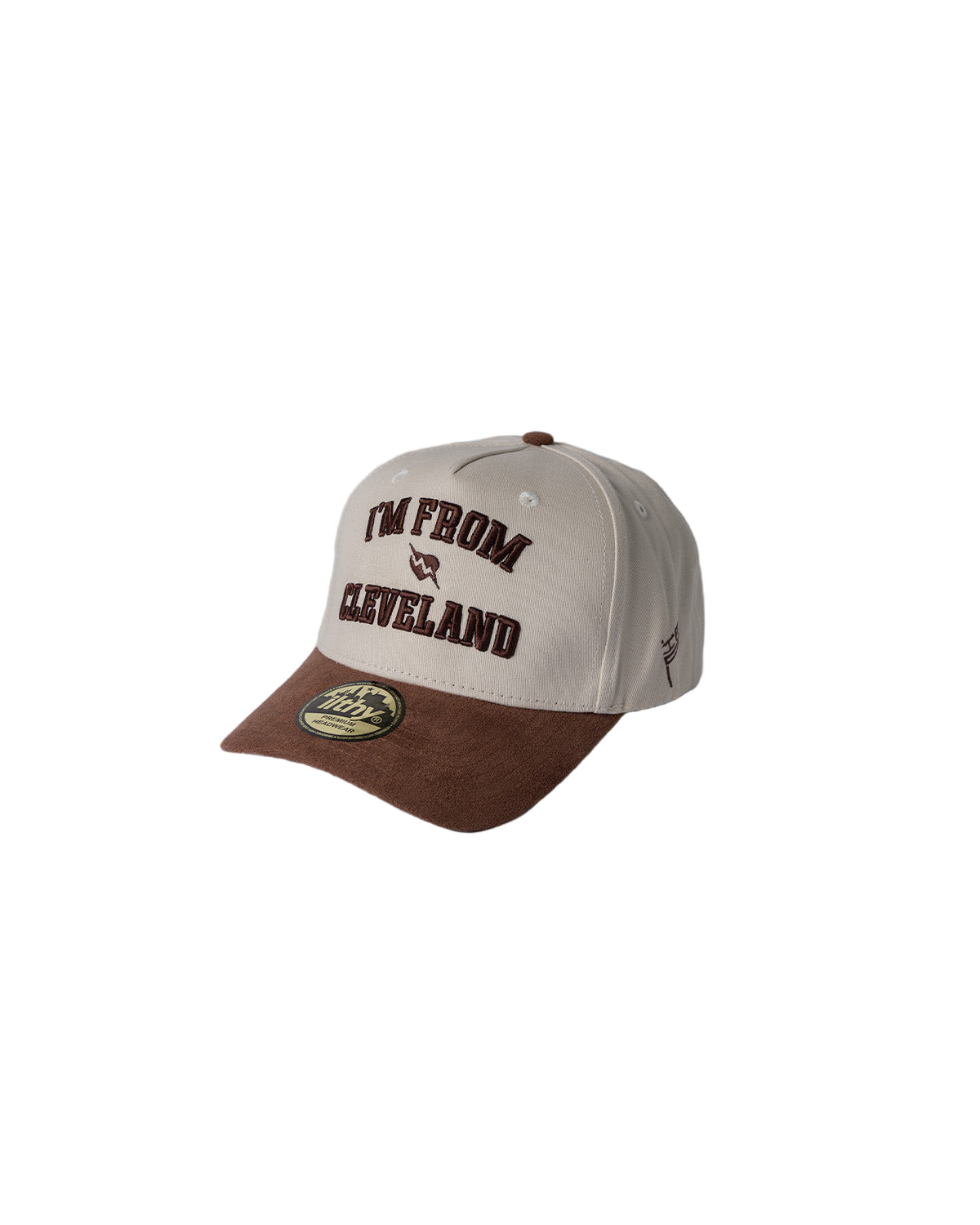 I'm From Cleveland Cap (Brown/Cream)