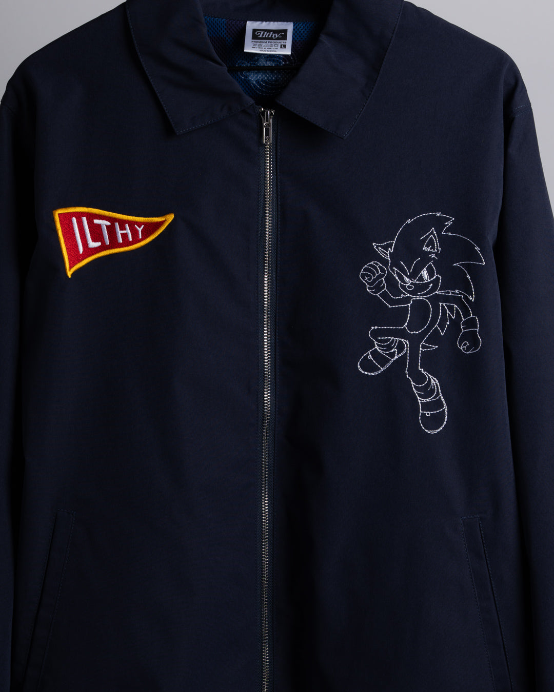 Sonic Sonic Outline Jacket (Navy)