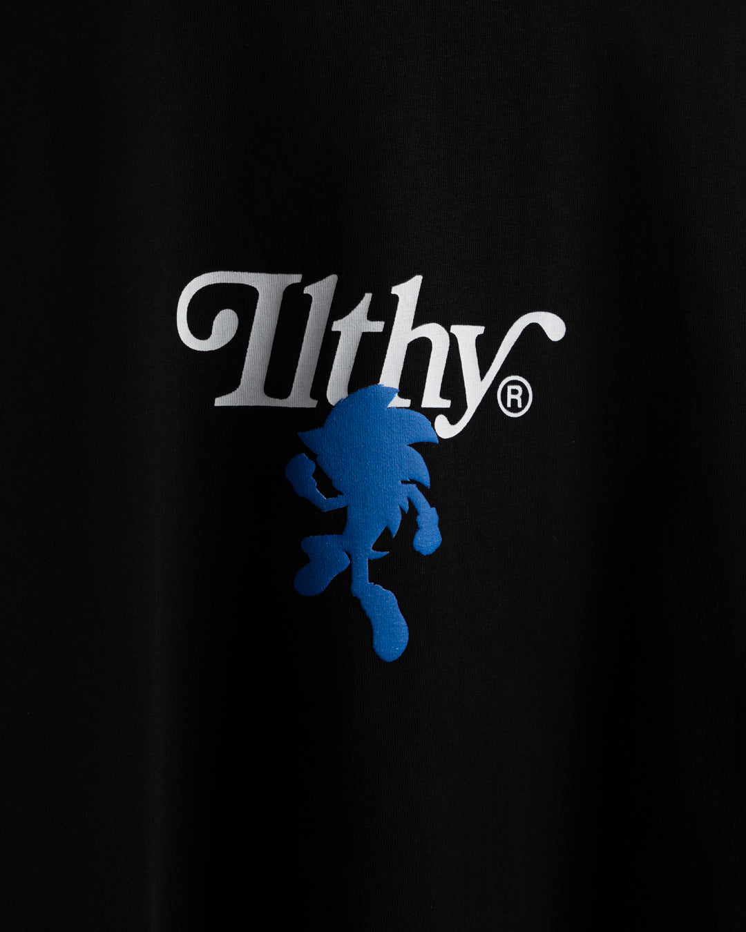Sonic Silhouette Heavyweight T-Shirt (Black)