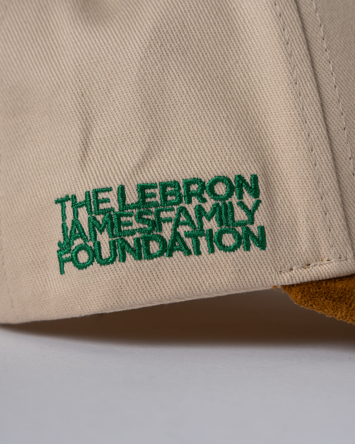 Lebron James Family Foundation Crest Cap (Cream)