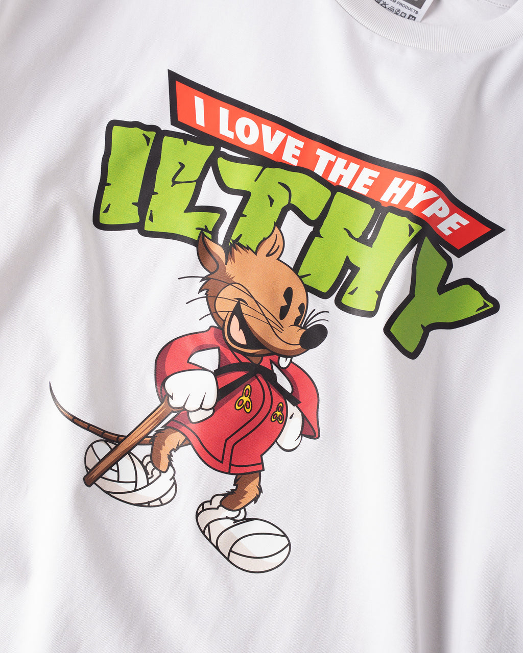 ILTHY® Master Splinty white shirt
