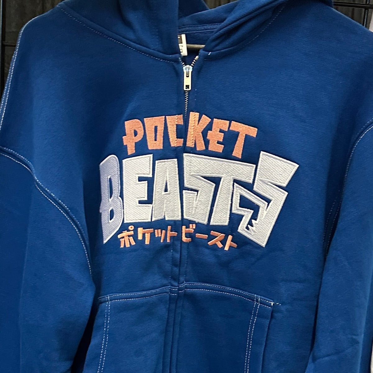 Jollybeast Zip-Hoodie (Blue)