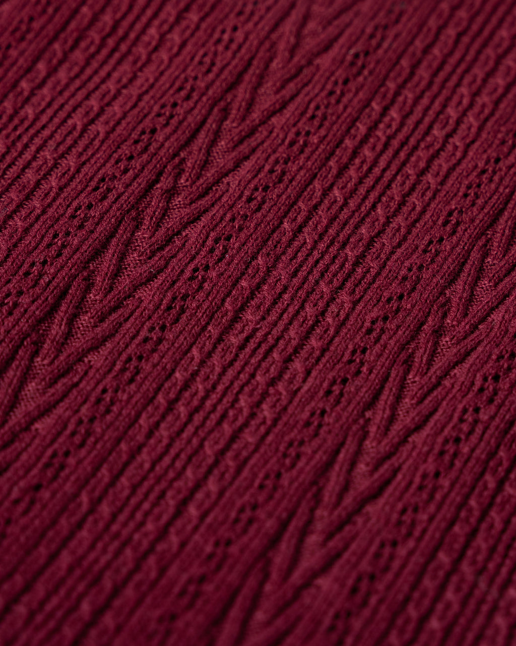 ILTHY® Crochet Premium Polo (Maroon)
