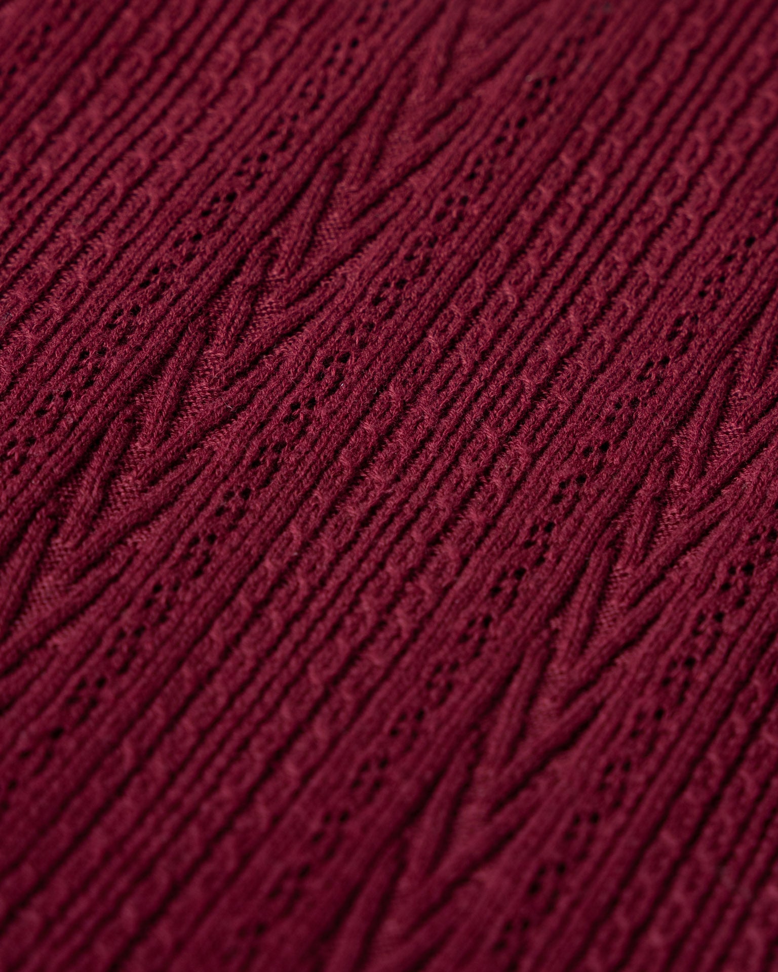 ILTHY® Crochet Premium Polo (Maroon)