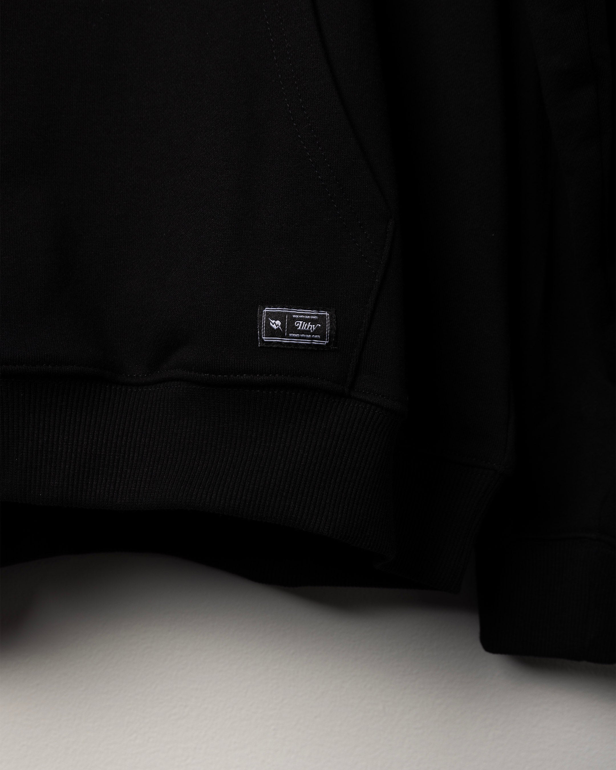 ILTHY® for LeBron James Family Foundation Velvet Print Hoodie (Black)