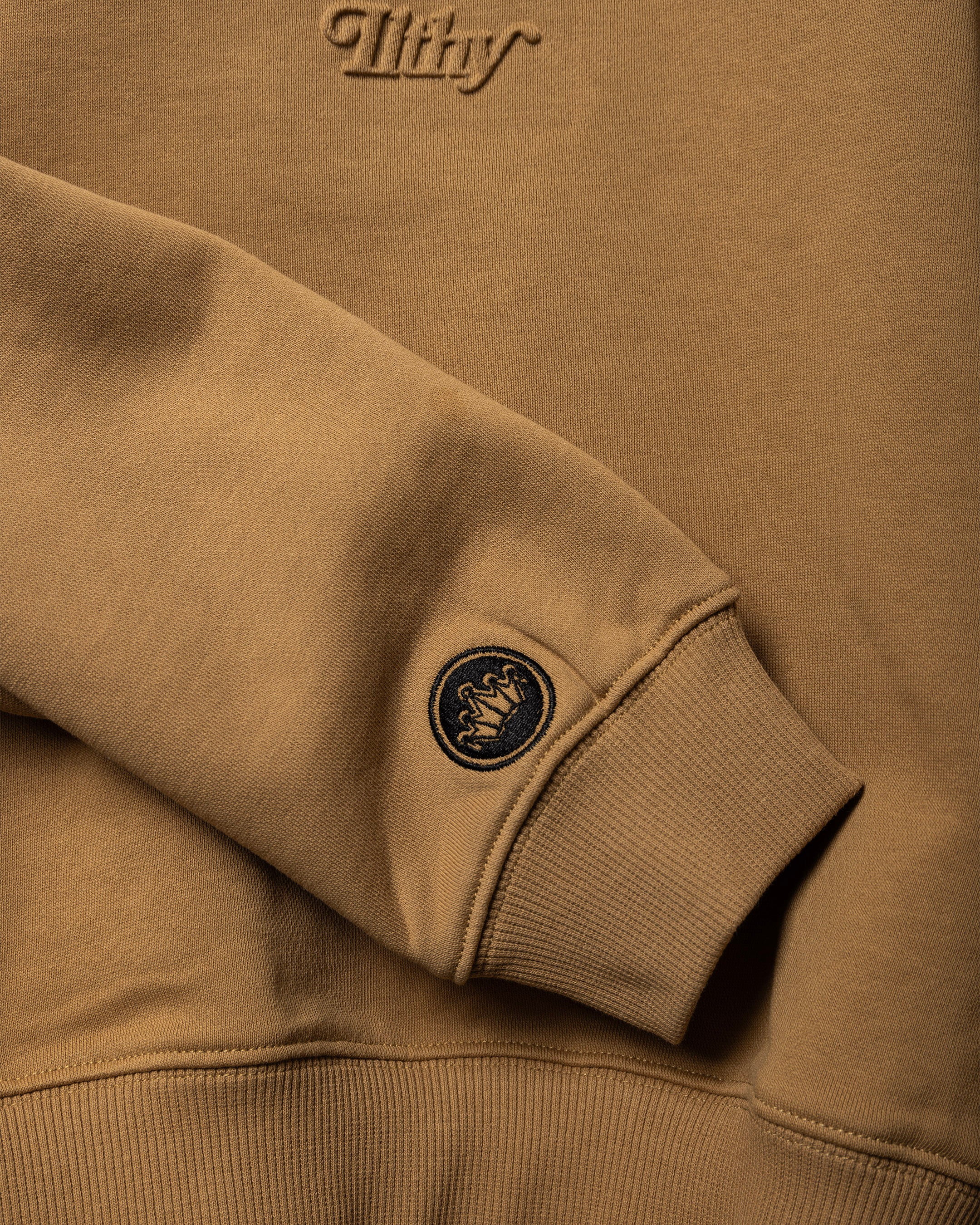 ILTHY® for LeBron James Family Foundation Embossed Crewneck (Tan)