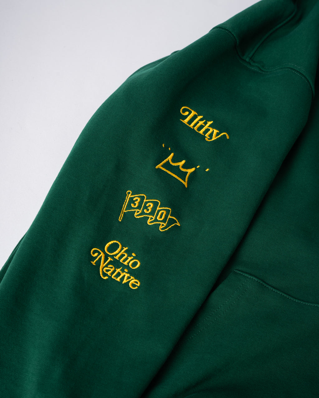 House Three Thirty x ILTHY® Midweight Hoodie (Green)