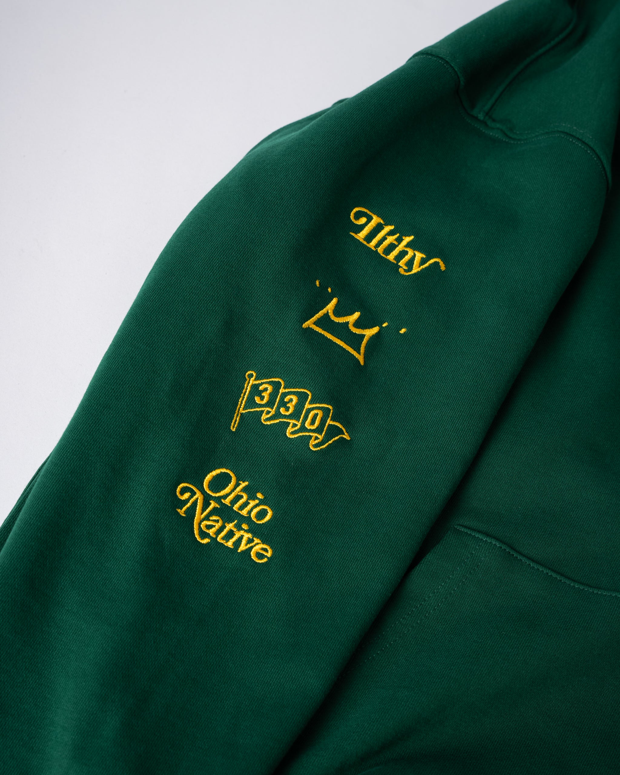 House Three Thirty x ILTHY® Midweight Hoodie (Green)