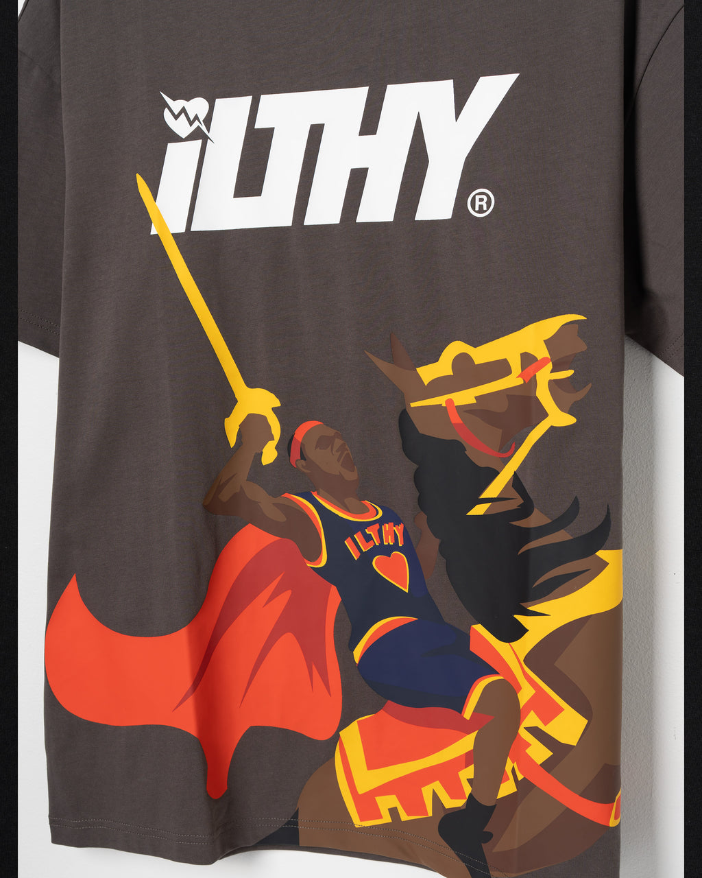 LeBron James Family Foundation Cavalry T-Shirt (Charcoal)