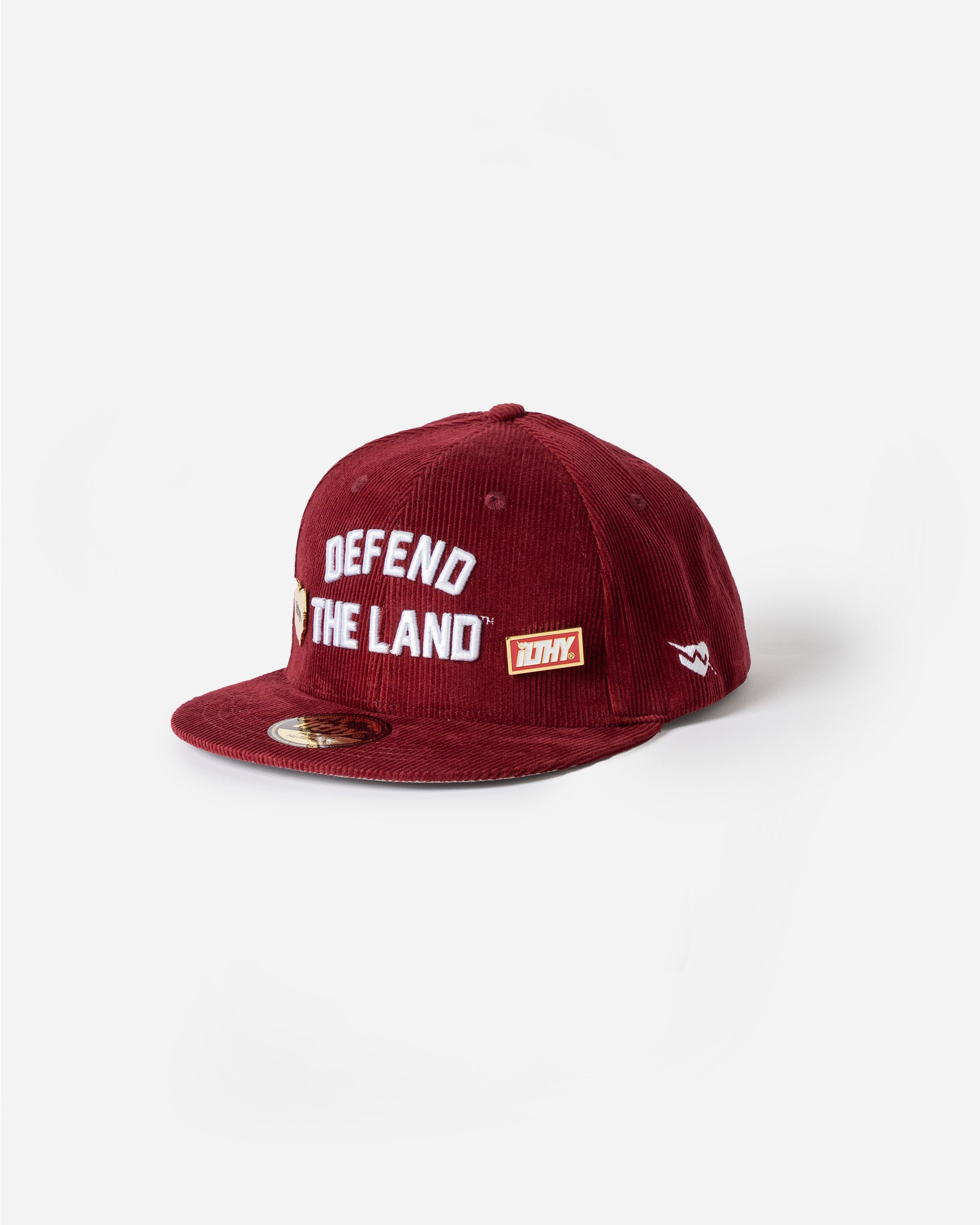 Defend the Land™ Maroon Cap (with free pin set)