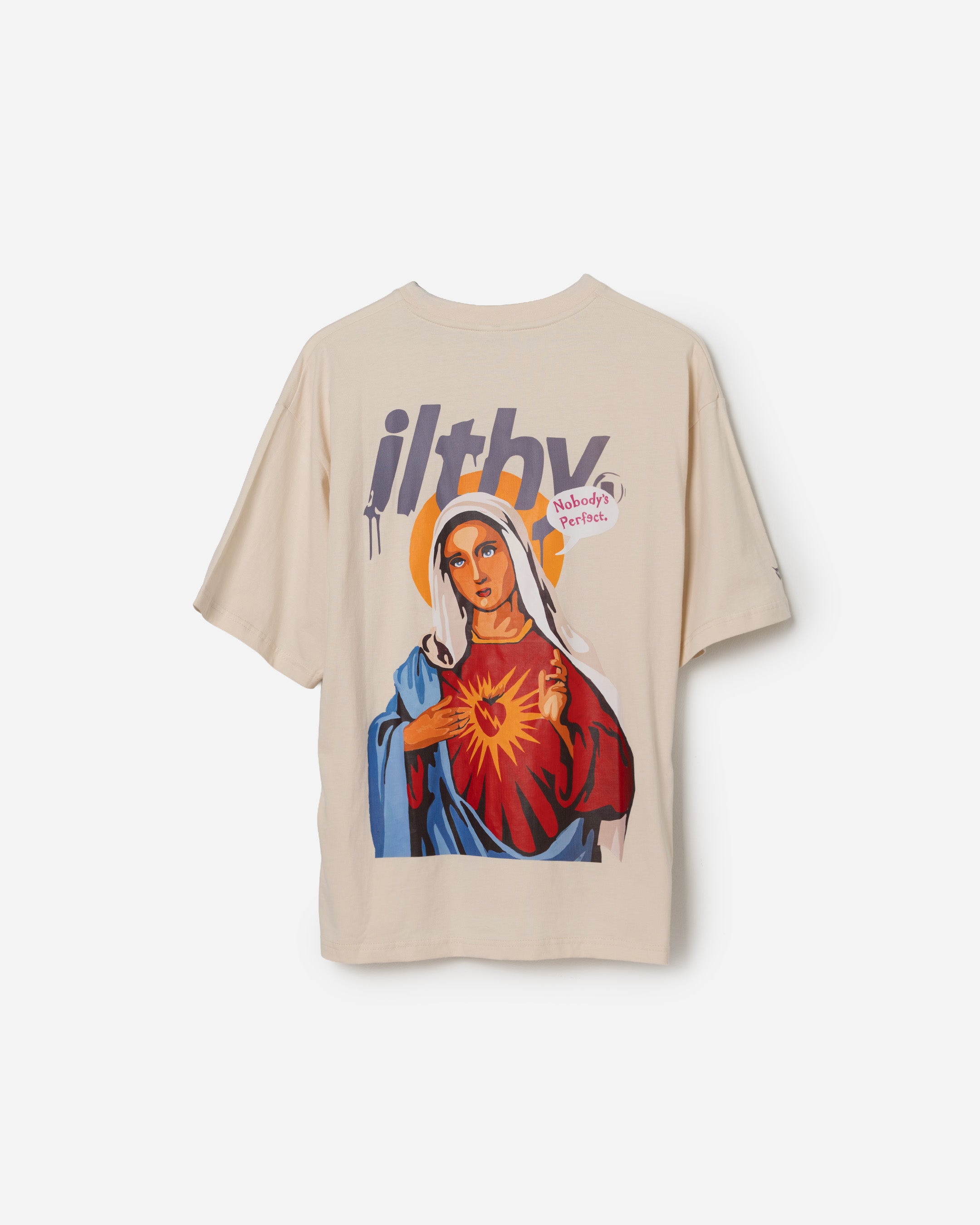 Blessed Mother Mid-Weight Tee (Cream)