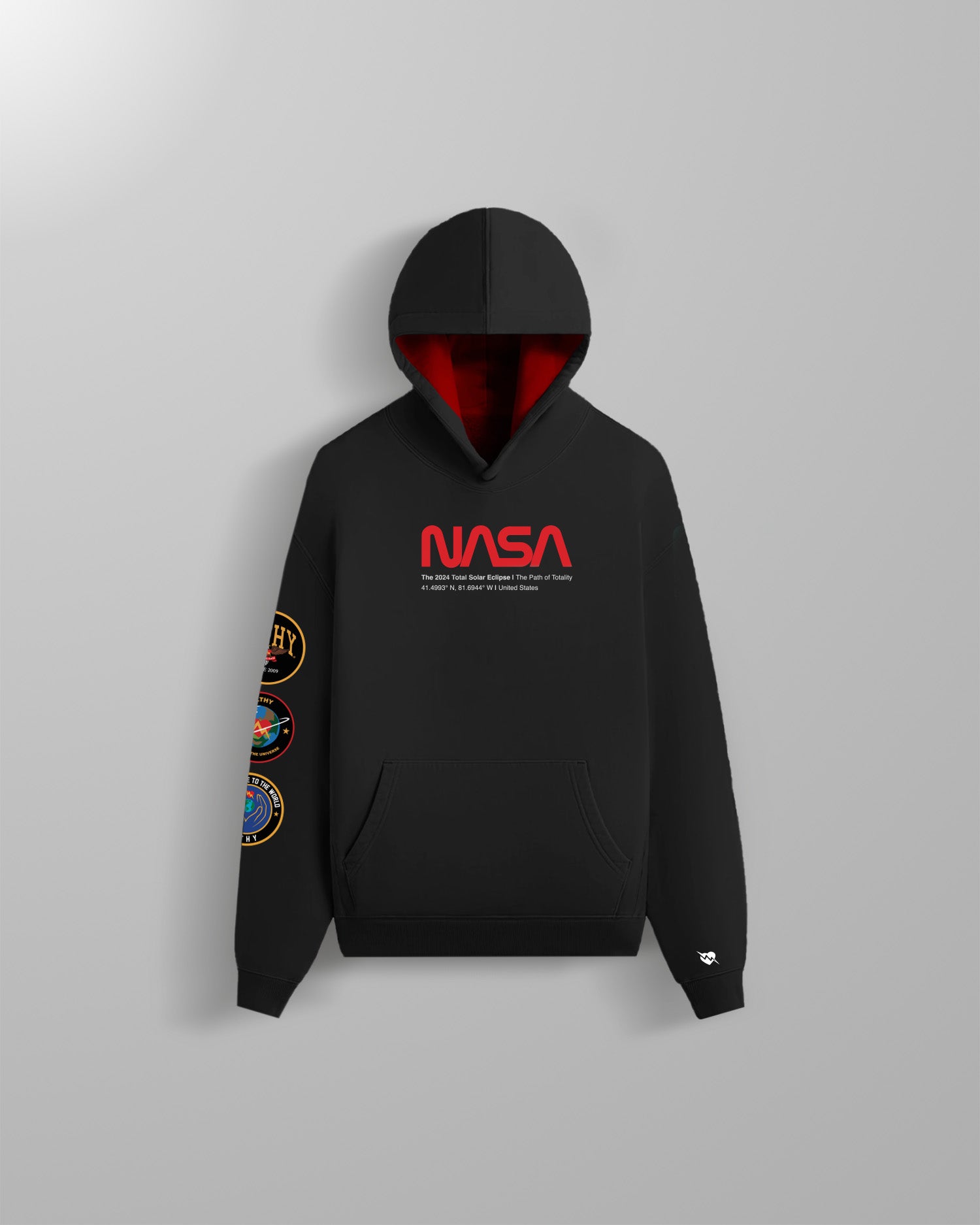 Nasa Hoodies Canada NASA Solar Eclipse 2024 Heavyweight