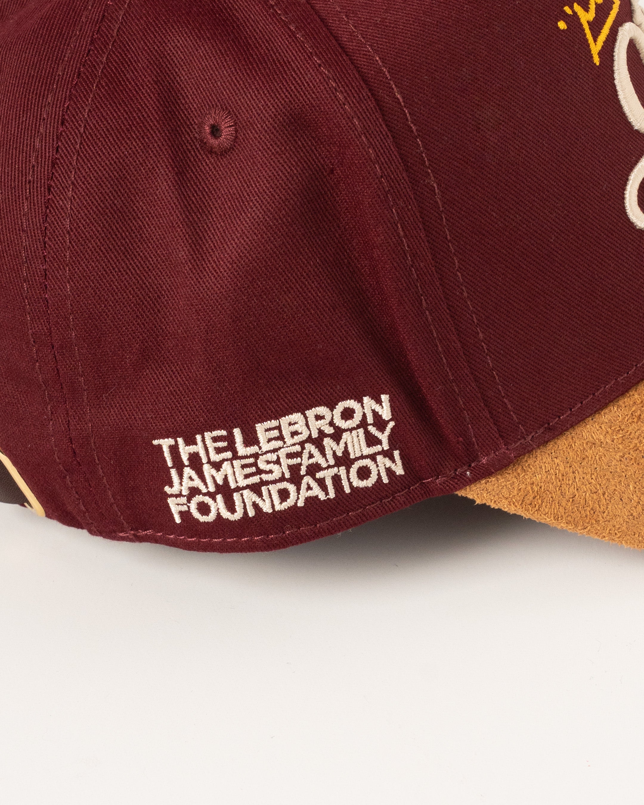 Ohio Native™ Lebron James Family Foundation Cap (Wine)