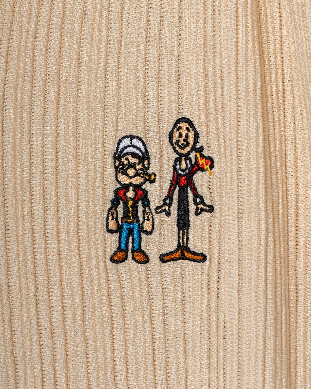 Popeye® & Olive Oyl Button-Up (Cream)