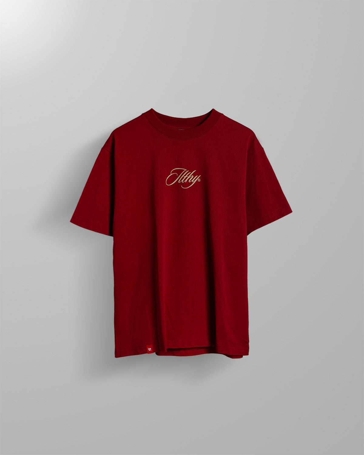 ILTHY® Museum of Art Heavy Weight Tee (Maroon Red)