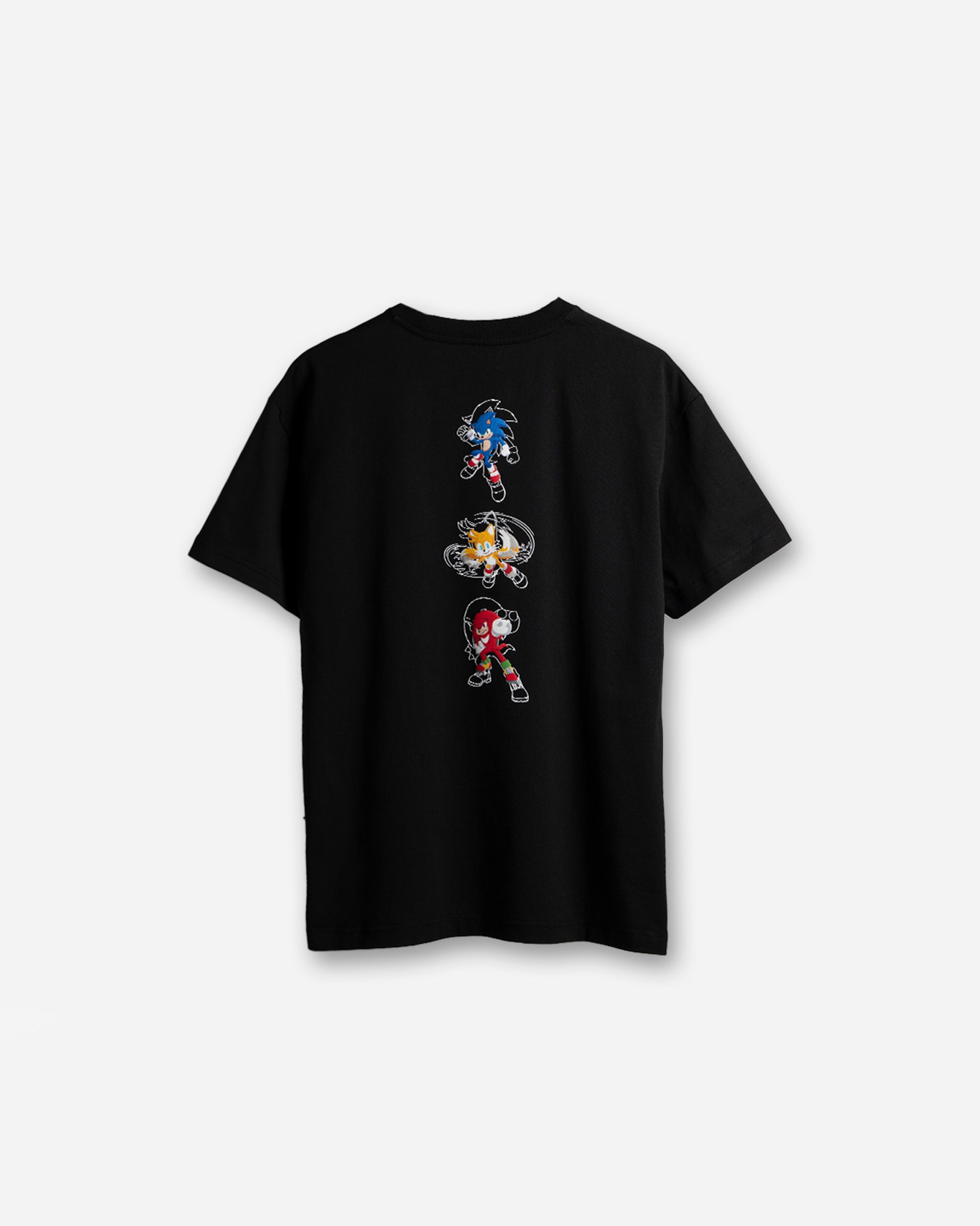 Sonic Silhouette Heavyweight T-Shirt (Black)