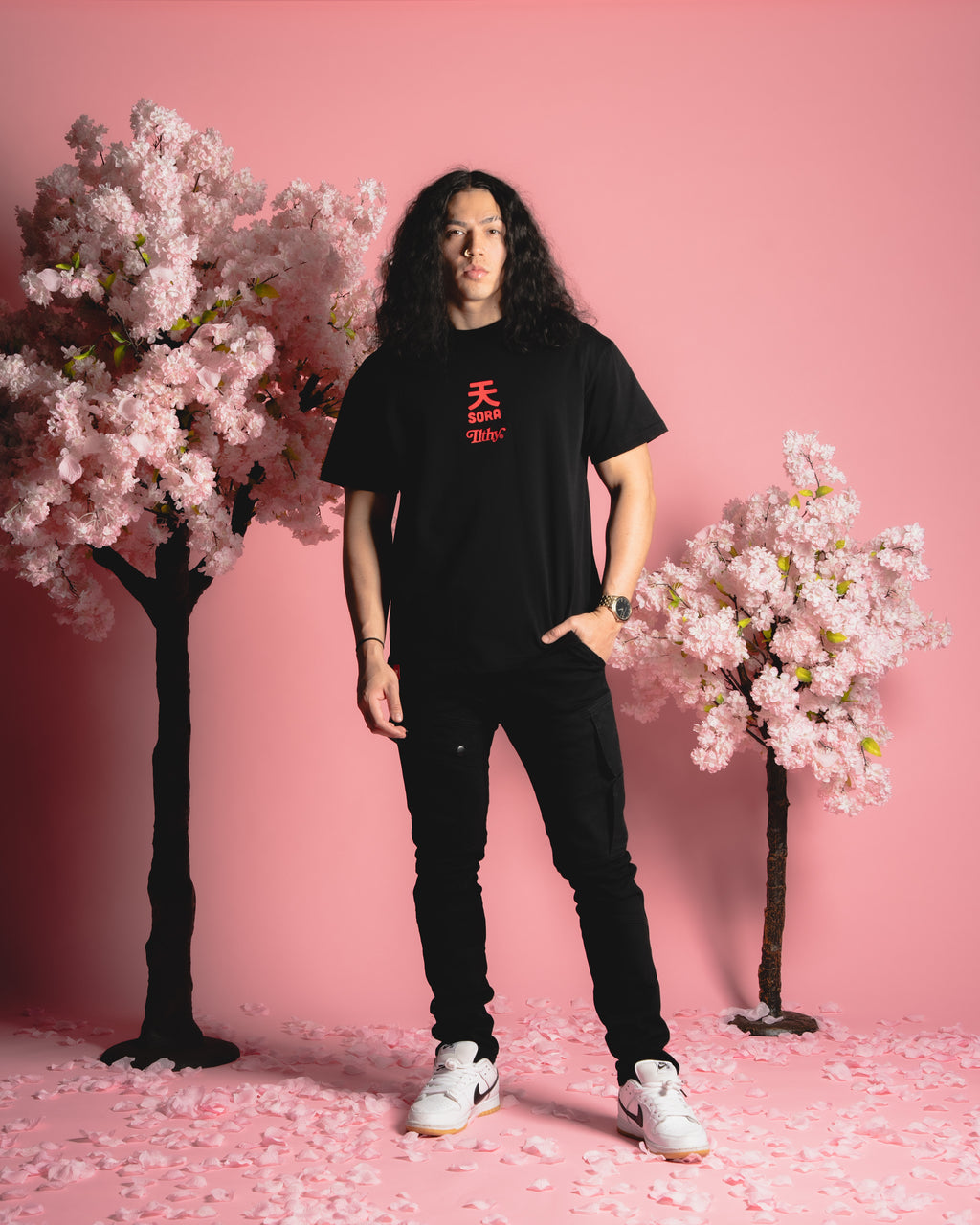 ILTHY® for Sora 天 3D silicone T-shirt (Black)