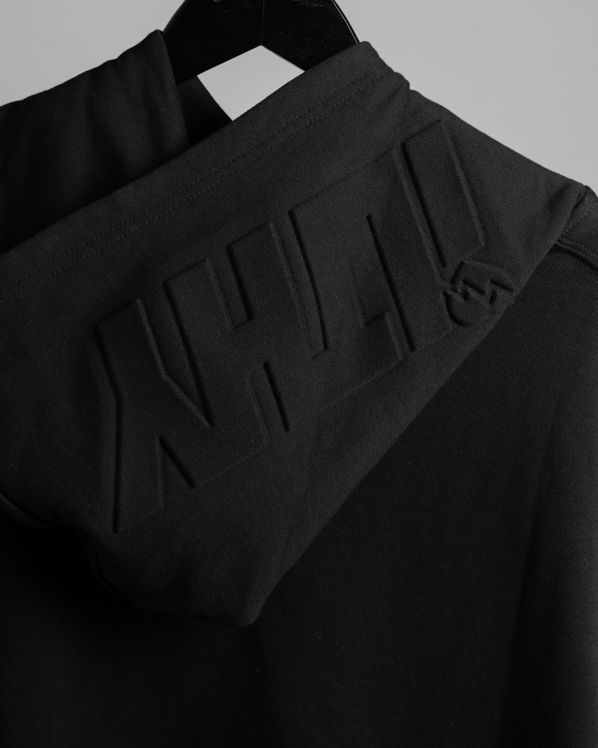 ILTHY® for Sora 天 Embossed Hoodie (Black)