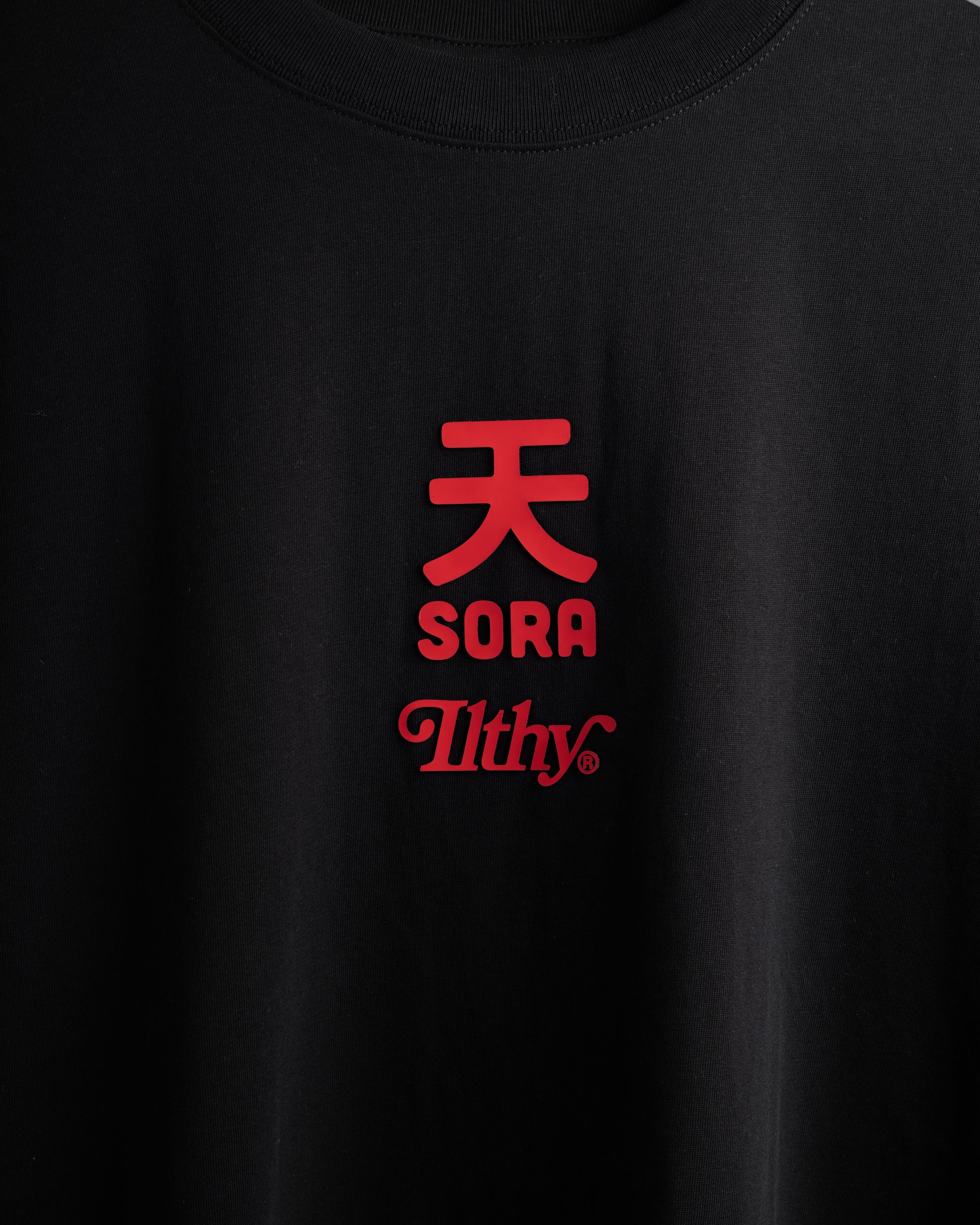 ILTHY® for Sora 天 3D silicone T-shirt (Black)