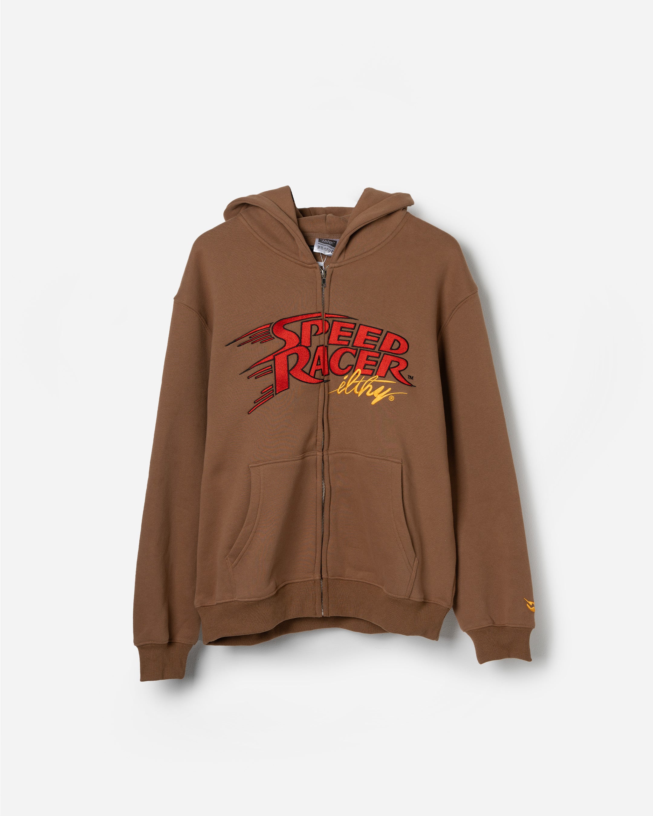 ILTHY® for Speed Racer Zip Hoodie (Brown)