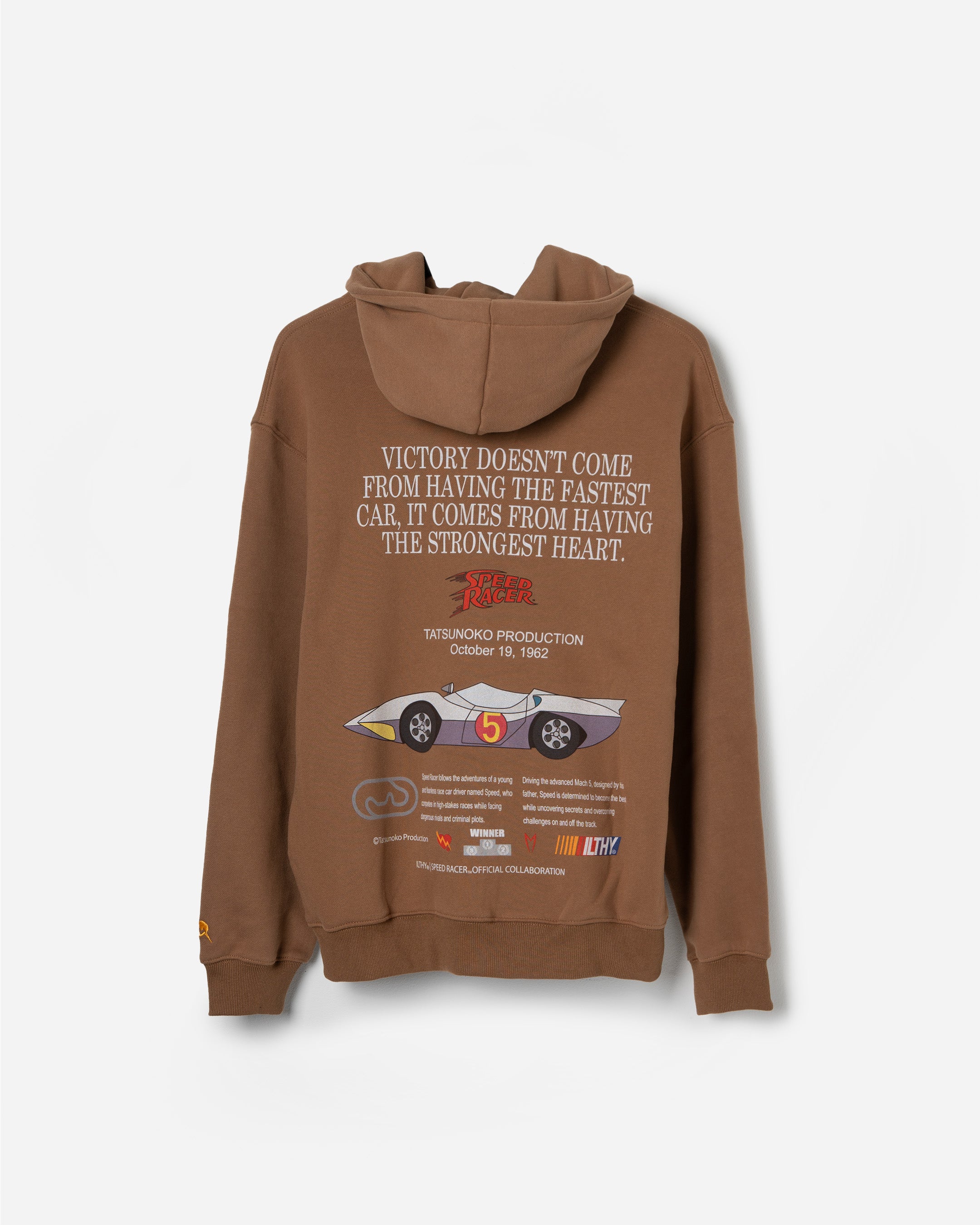ILTHY® for Speed Racer Zip Hoodie (Brown)