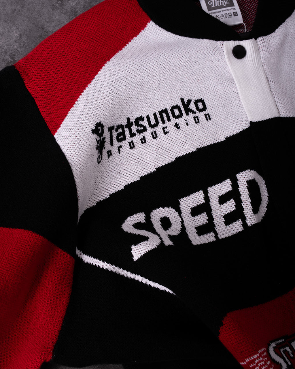 ILTHY® for Speed Racer Jacquard Knit Race Jacket