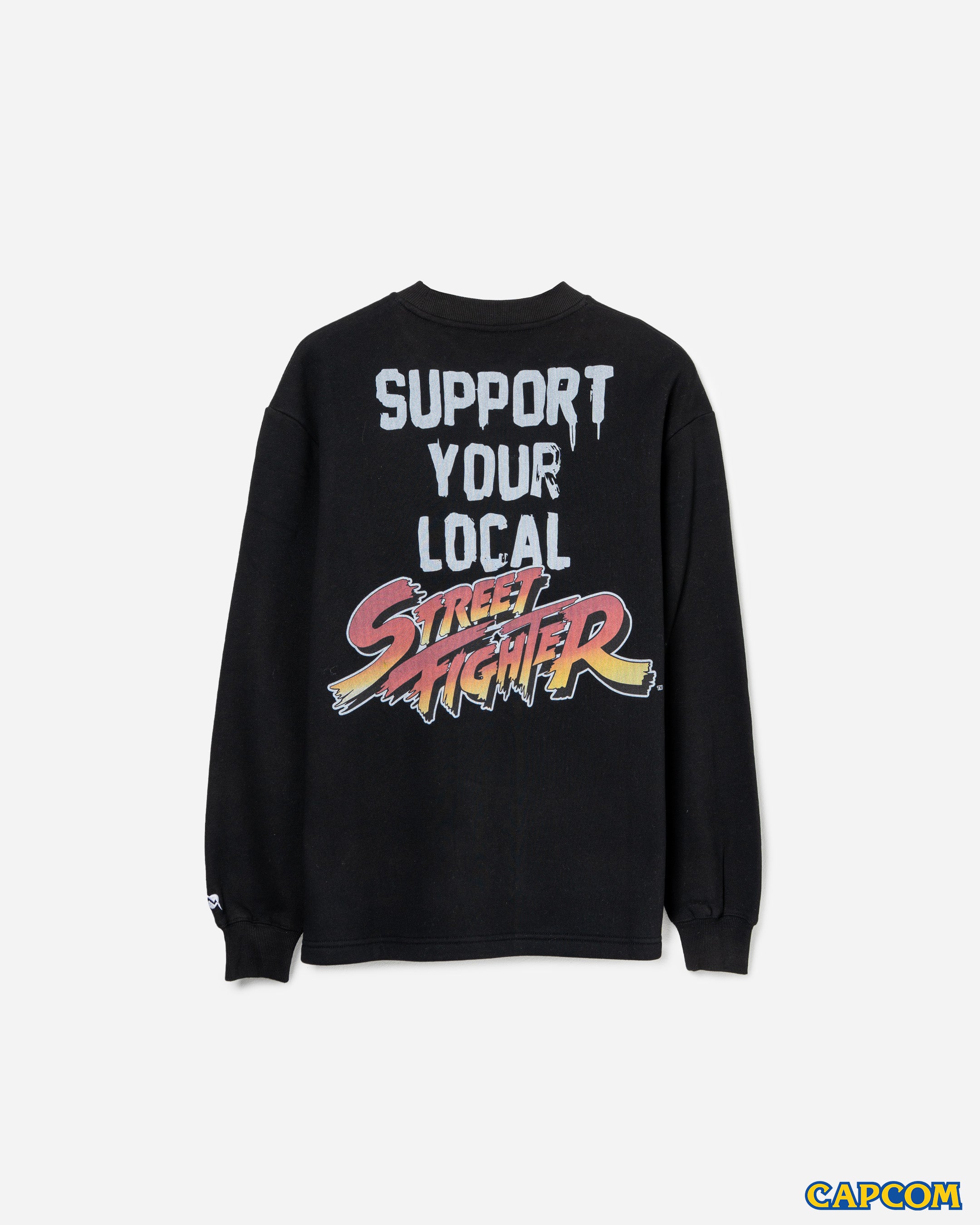 Street Fighter™ Bonus Stage Crewneck (Black)