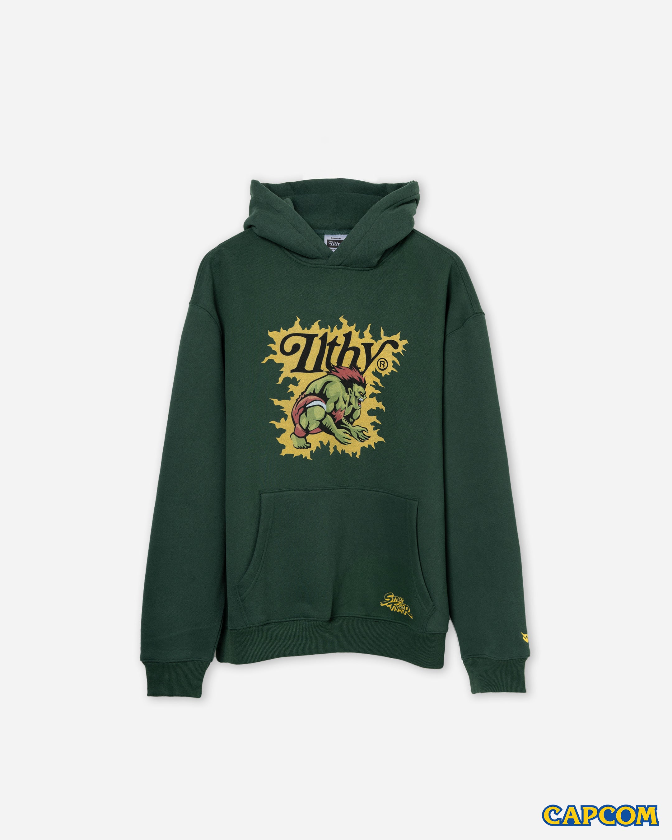 Street Fighter™ Blanka Hoodie (Green) – ILTHY