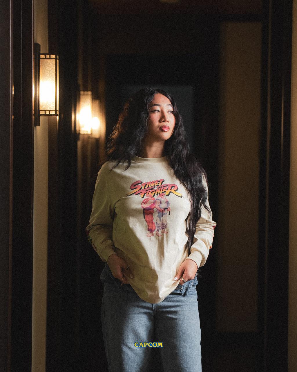 Street Fighter™ Long Sleeve (Cream)