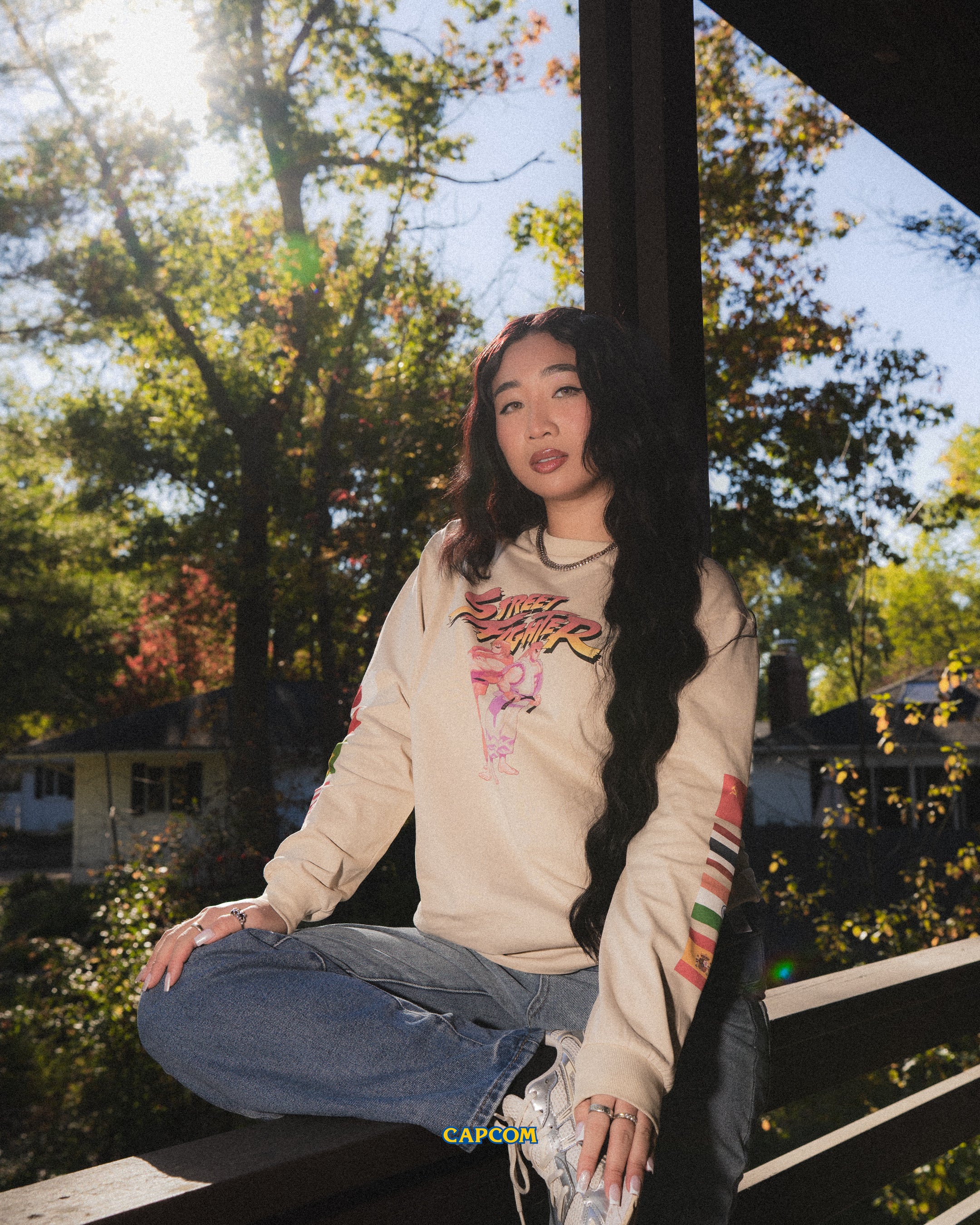 Street Fighter™ Long Sleeve (Cream)