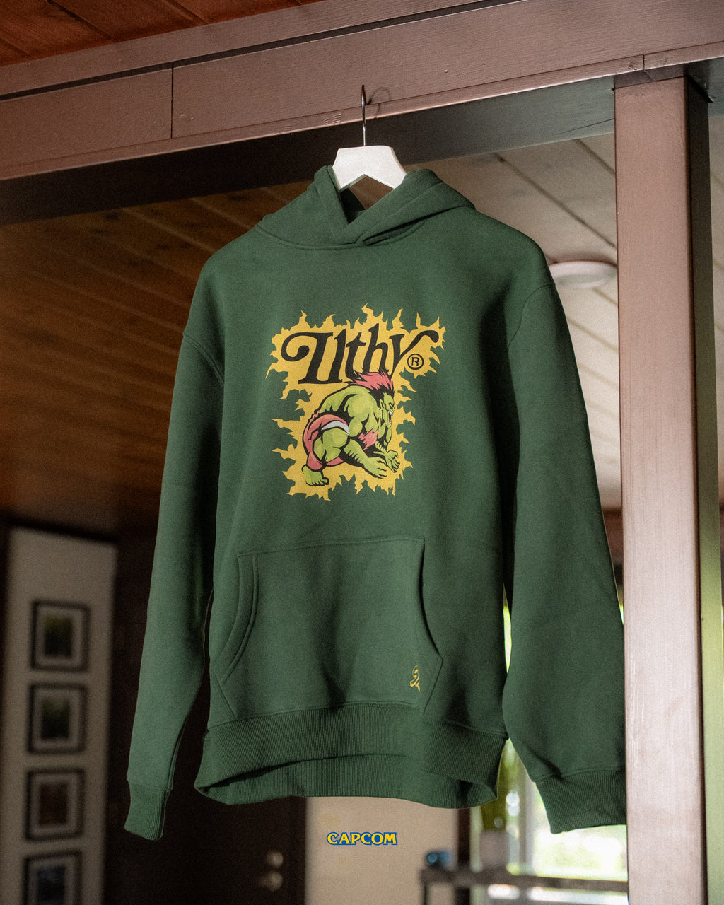 Street Fighter™ Blanka Hoodie (Green)