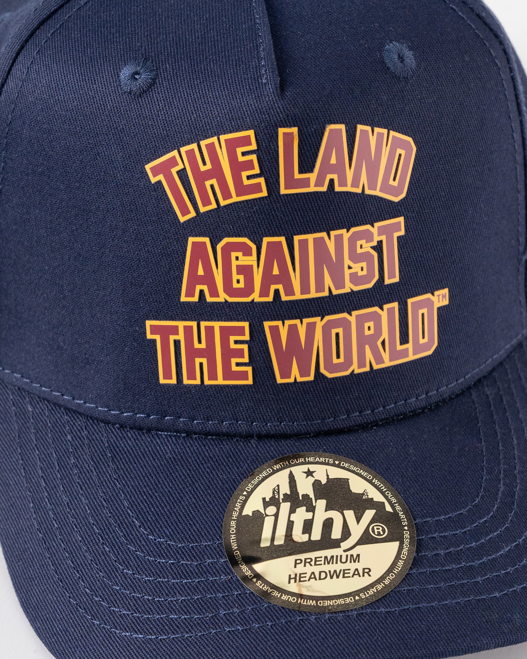 The Land Against The World™ Cap (Navy)
