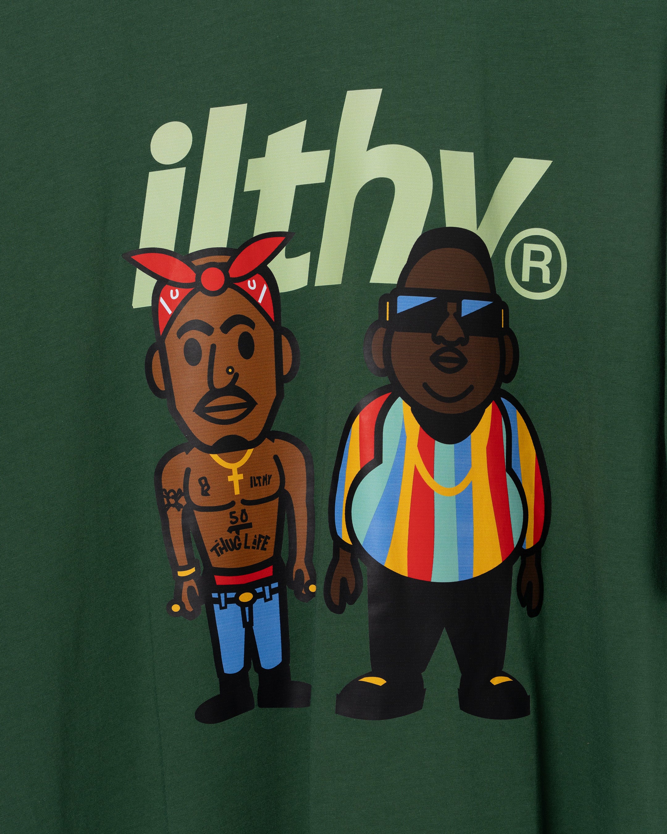 Thug Love Mid-Weight Tee (Green)