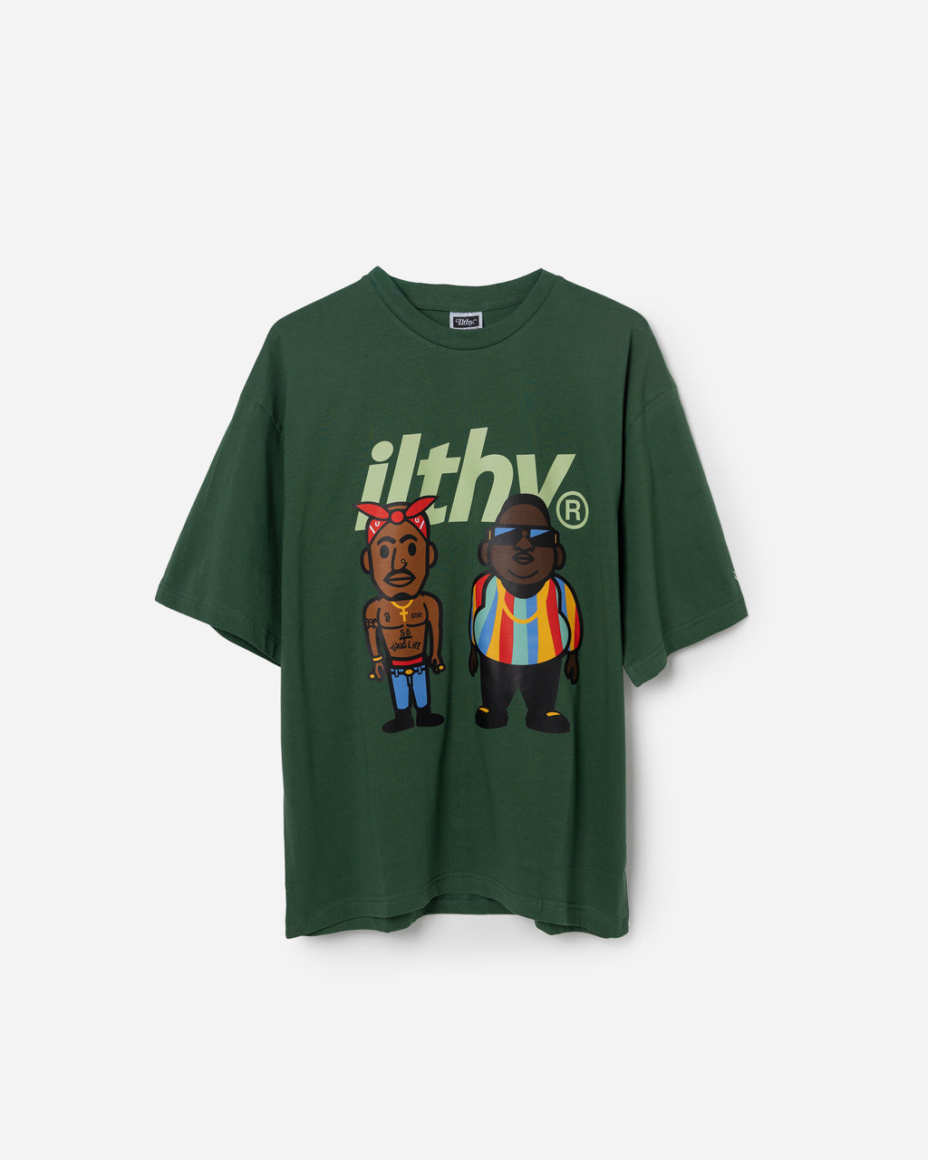 Thug Love Mid-Weight Tee (Green)