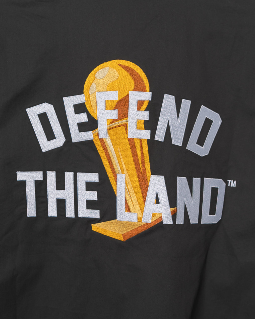 Defend The Land™ Zip-Up Work Shirt (Black)