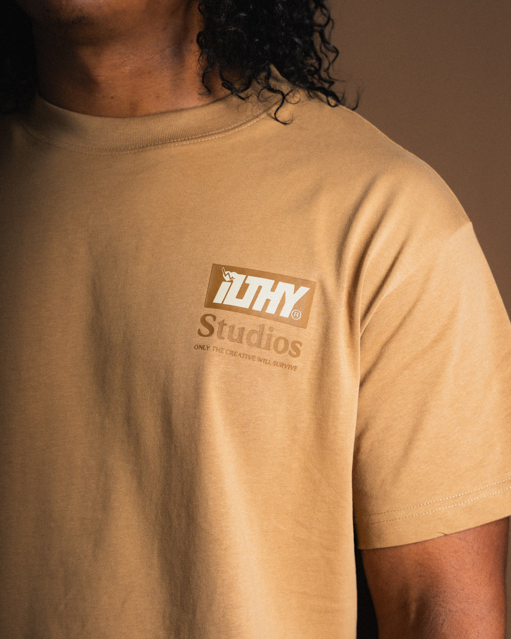 ILTHY® Studios Heavy Weight Tee (Brown)