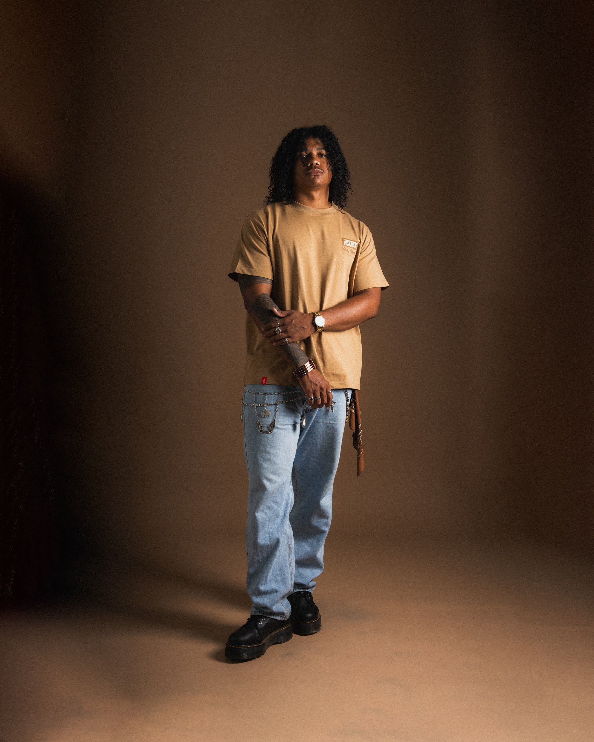 ILTHY® Studios Heavy Weight Tee (Brown)