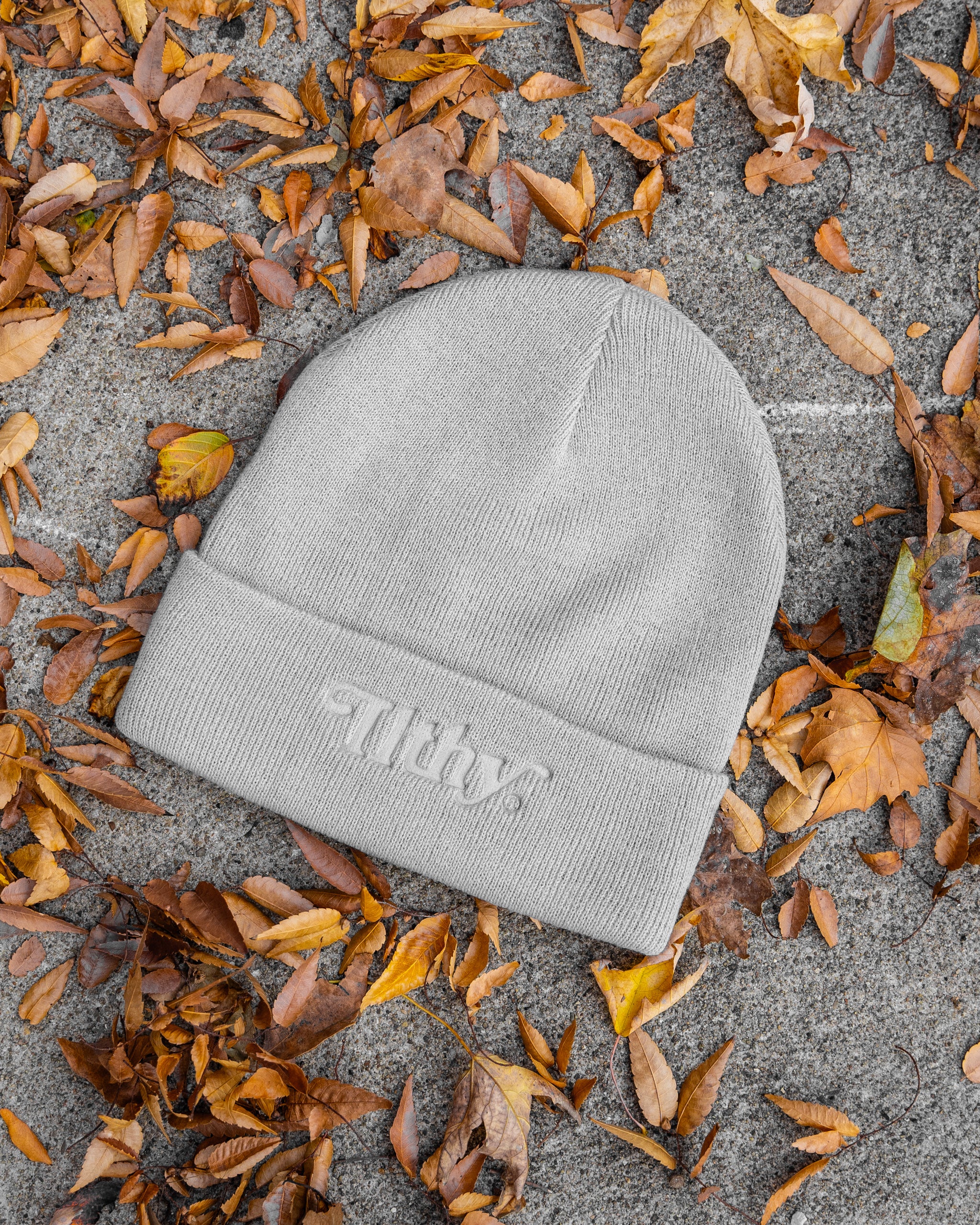 ILTHY® Premium Debossed Beanie (Gray)