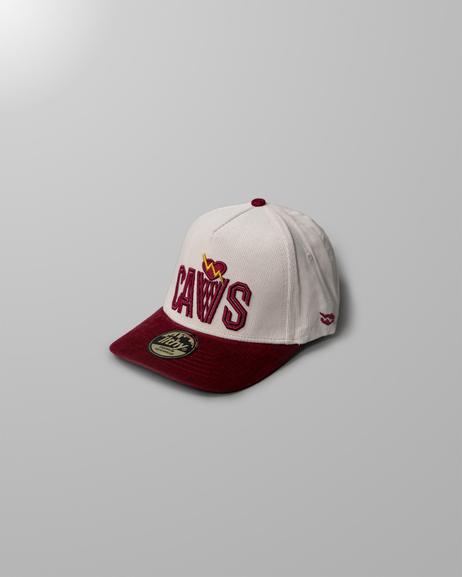 ILTHY x CAVS Corduroy Cap White