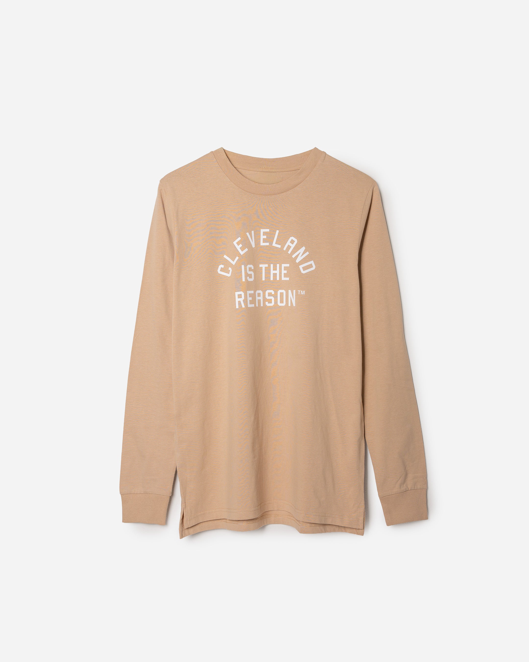 Cleveland Is The Reason™ cream long sleeve