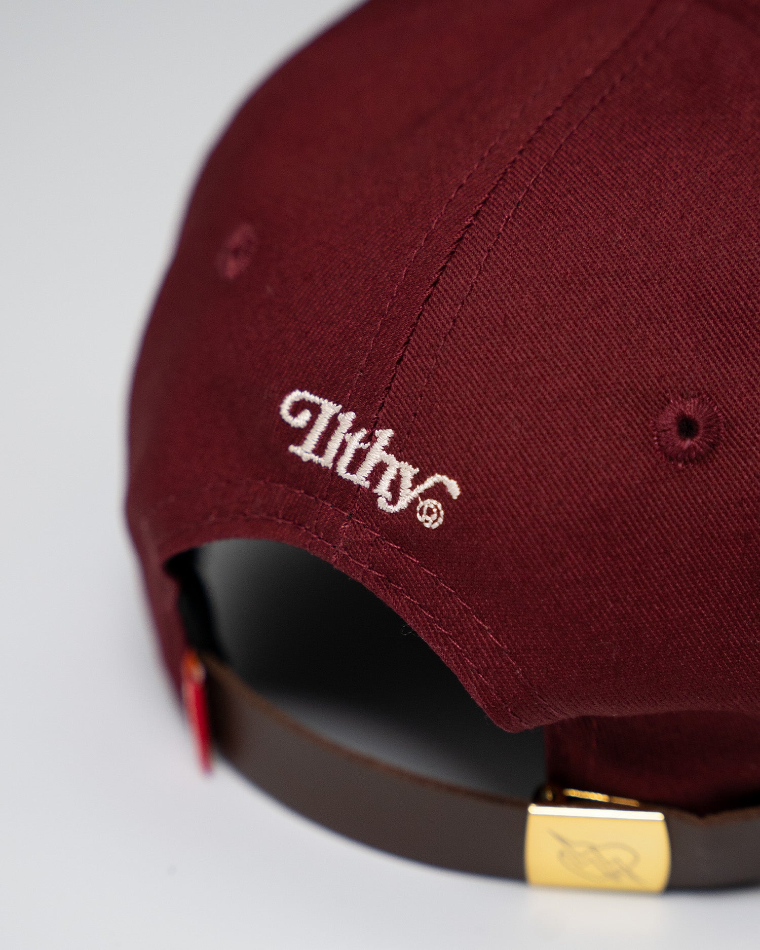 Cleveland is the Reason™ 3D Silicone Script Cap (Maroon)