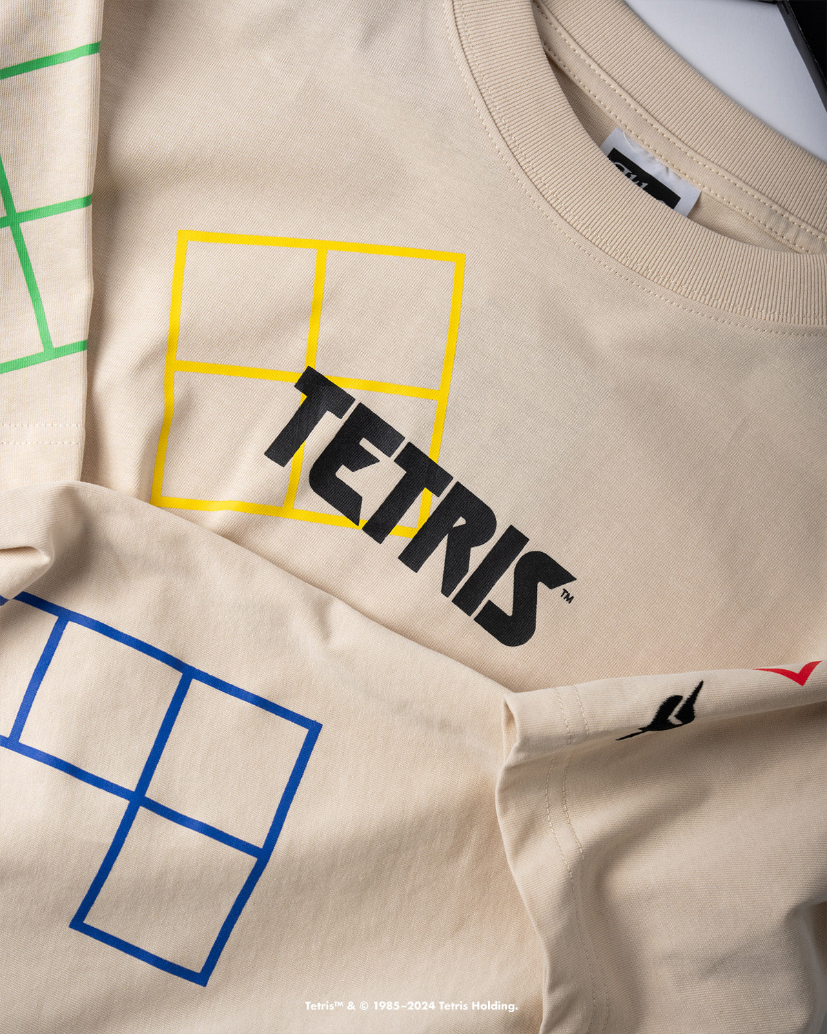 ILTHY® x Tetris® 40th Anniversary Shirt (Cream)