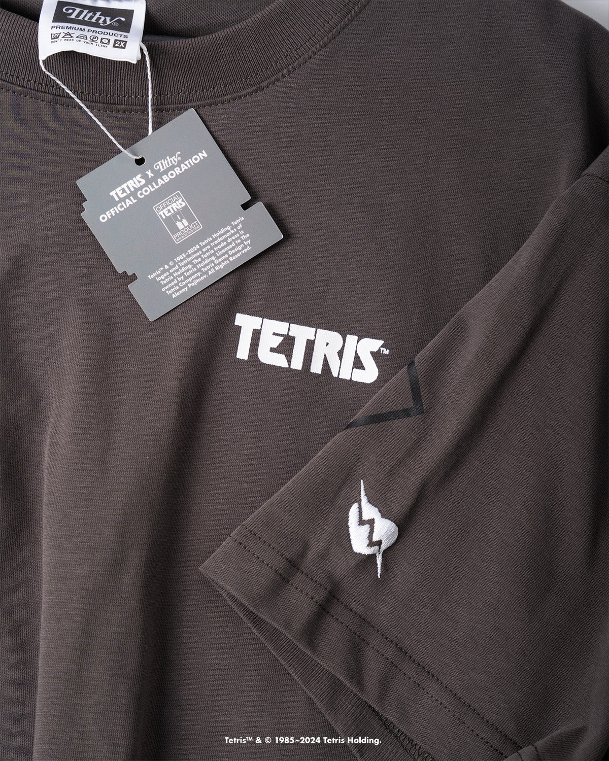 ILTHY® x Tetris® 40th Anniversary Shirt (Grey)