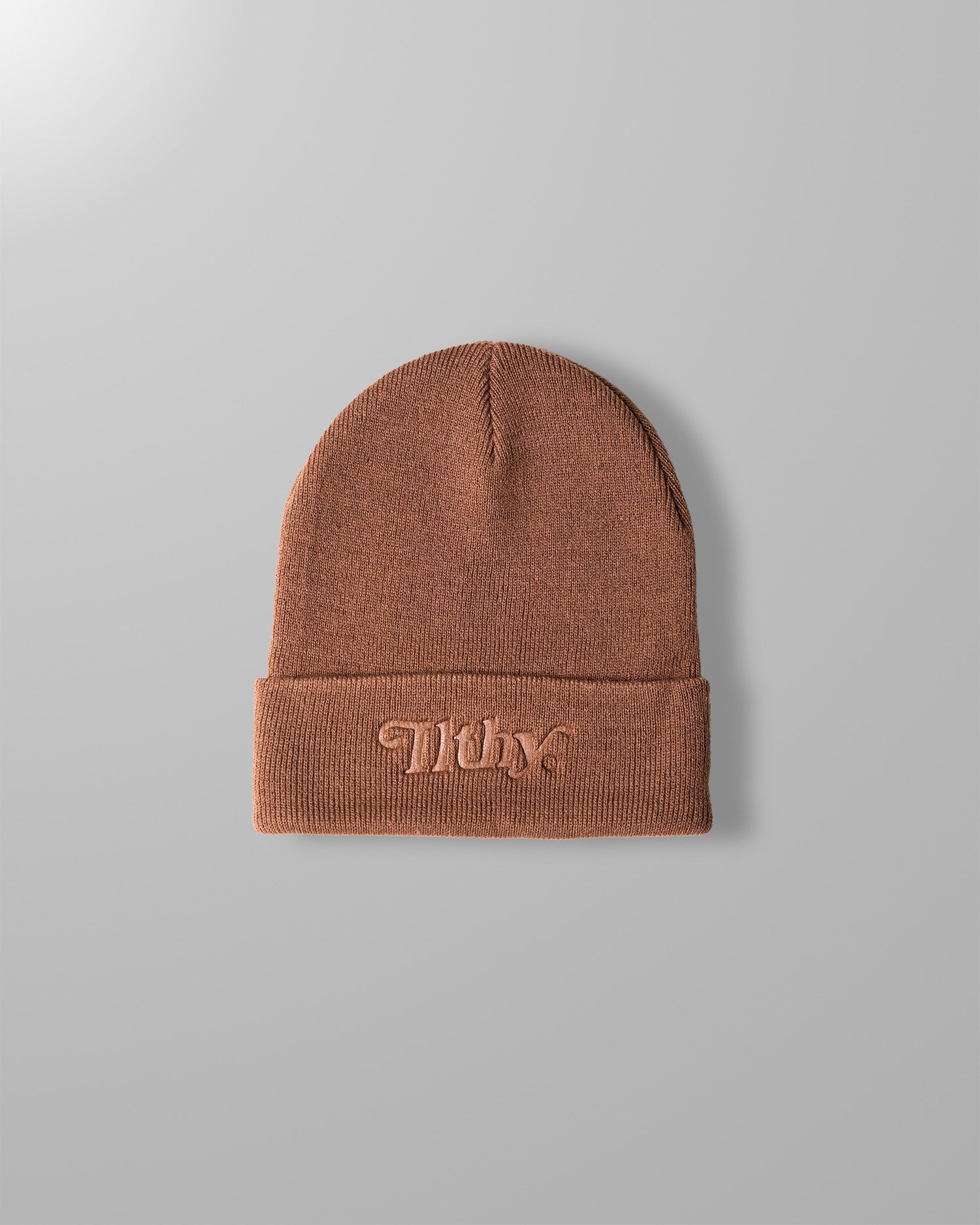 ILTHY® Premium Debossed Beanie (Brown)