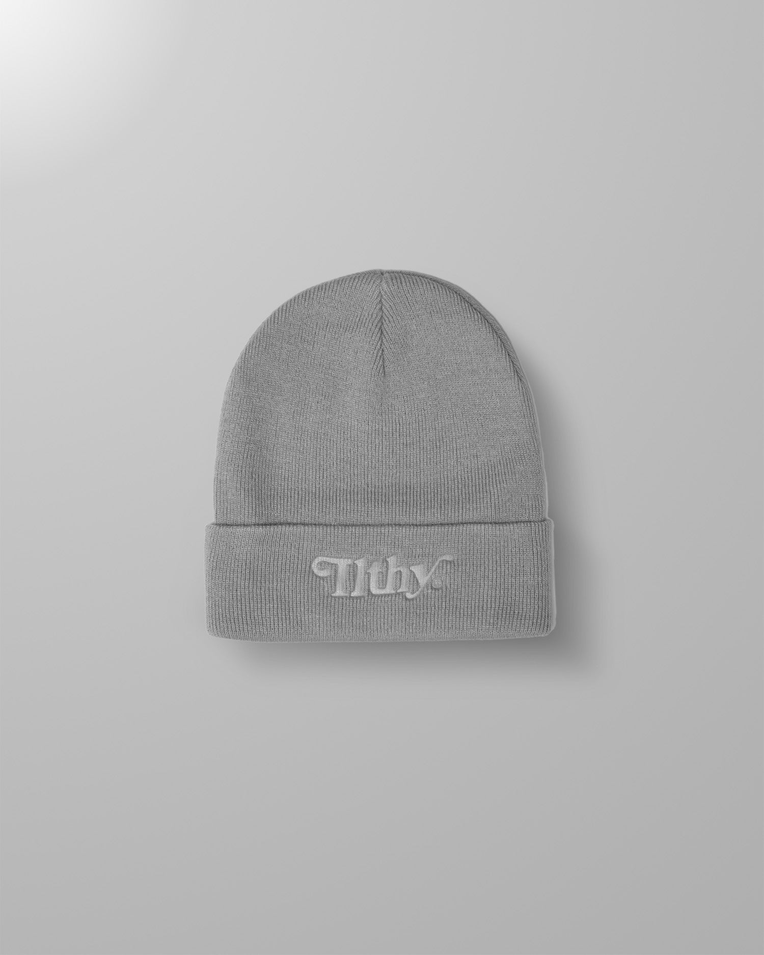 ILTHY® Premium Debossed Beanie (Gray)