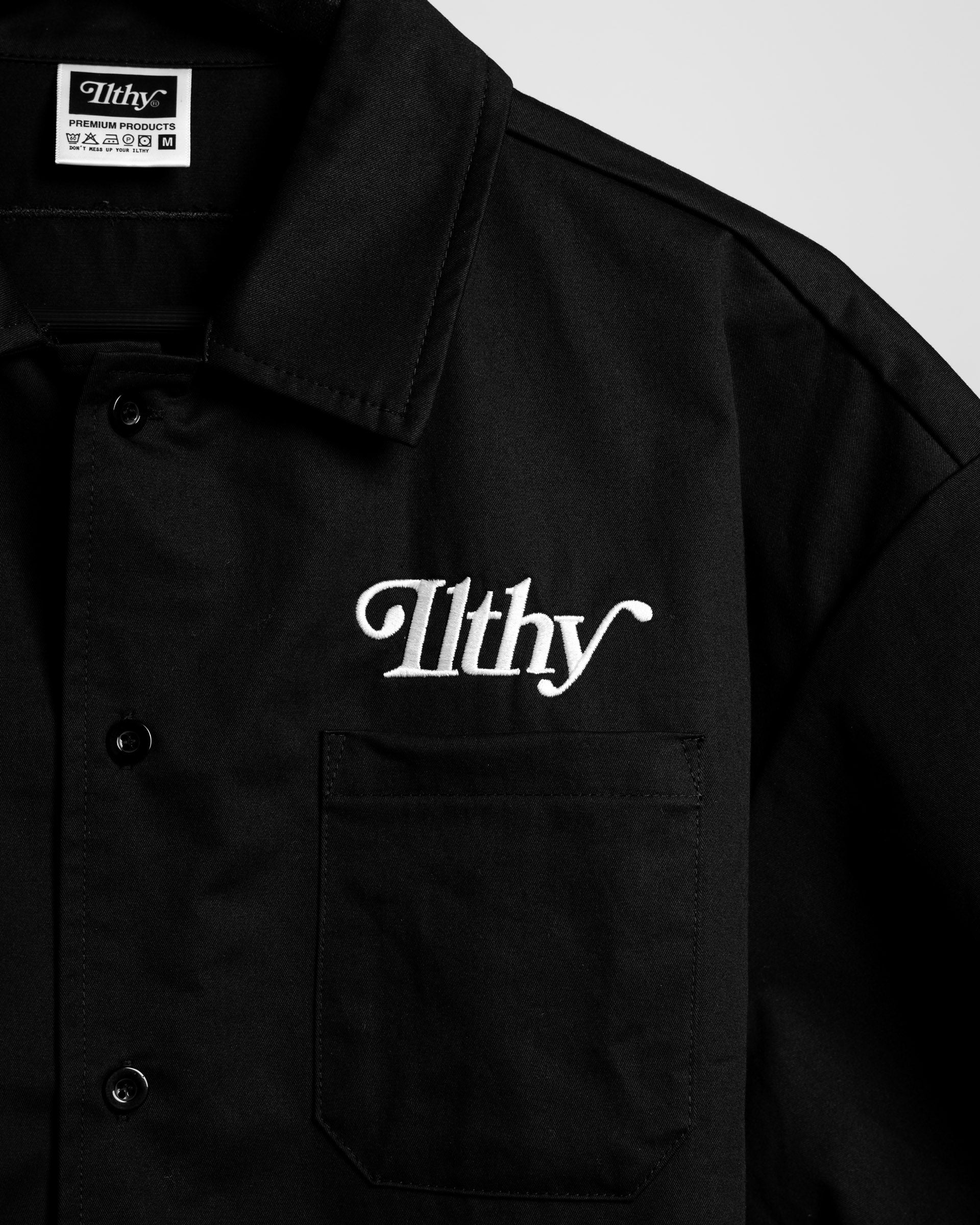 ILTHY® x IFC Work Shirt (Black)